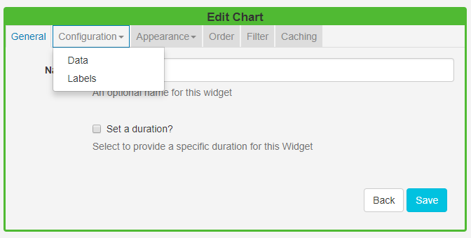 Chart Configuration